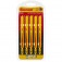 L�mina serra tico tico 100 mm 6 dentes bimetal para madeira 5 pe�as - BU46