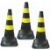 Kit 3 Cones para sinaliza��o 50 cm com 2 faixas - RM-42