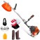 Ro�adeira lateral a gasolina 1,3hp 32,6cc 2T 331R + Kit de seguran�a