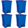 Cesto coletor de lixo 15L com pedal 4 pe�as - MVCP15