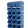 Estante met�lica com 21 gavetas n�7 azul - NE21/7A