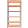 Estante desmont�vel 1000 x 600 x 1950 mm com 6 prateleiras - 40302