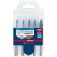 Jogo de broca para porcelanato 4 a 11 mm Hardceramic com 5 pe�as - HEX-9