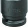 Soquete sextavado de impacto 14 mm encaixe 1/2