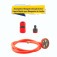 Lavadora alta vaz�o industrial 1 hp 840L/H 320 libras com carrinho e mangueira 10m - LJ14L  220V