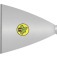 Esp�tula r�gida 12 cm em a�o com cabo de madeira