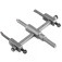 Broca bailarina ajust�vel 30 a 130 mm para cer�mica - 7282155
