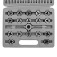 Jogo de macho e cossinetes M3 x M12 com 40 pe�as