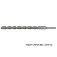 Broca de w�dea para concreto 4 x 50 x 110 mm - SDS PLUS