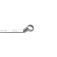 Chave estrela 12 x 13 mm a�o cromo van�dio com cartela