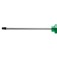 Chave hexalobular reta com cabo t-25 a�o cromo van�dio