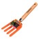 Garfo para afofar terra com cabo de madeira - 77915001