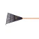 Vassoura pl�stica 18 dentes com cabo de 120 cm