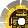 Disco diamantado segmentado 121 mm para concreto e alvenaria - V3