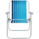 Cadeira de praia dobr�vel em alum�nio - Samoa