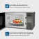 Micro-ondas 34 litros 1400W espelhado 10 n�veis de pot�ncia- MO-02-34-E  220V