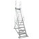Escada plataforma de alum�nio 3.25 m c/ 12 degraus + patamar 