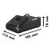 Carregador de baterias 18 V - GAL 18V-40  110V/220V