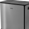 Lixeira dupla inox retangular 30L com pedal