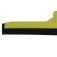 Rodo pl�stico 45 cm sem cabo com 3 unidades - MVRB45