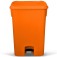 Cesto coletor de lixo com pedal 100L com rodas - CP11LJ