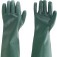 Kit 5 pares de luva pvc lisa com forro de algod�o 65 cm - PLV 0065