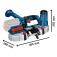 Serra de fita port�til a bateria 18V Sem Bateria - GCB 18V-63