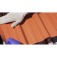Fita manta asf�ltica telhado terracota auto adesiva 30 cm x 10 m - Vedatudo