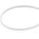 Abra�adeira de nylon branca 4,8 mm x 20 cm com 100 pe�as