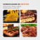 Churrasqueira el�trica port�til 1.200 watts Pratic Steak & Grill - CH-07  110V