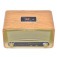 Caixa de som port�til retr� 35W RMS com Bluetooth Radio AM/FM - TRC 212  110V/220V