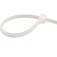 Abra�adeira de nylon branca 2,5 x 140 mm  com 100 pe�as