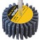 Roda de lixa 40 x 20 mm com haste gr�o 60