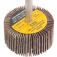 Roda de lixa 40 x 20 mm com haste gr�o 120 