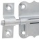 Tarjeta fio redondo zincada 63 mm