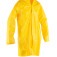Capa de chuva em PVC com forro amarela
