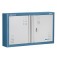 Arm�rio porta ferramentas com chapa perfurada e portas de a�o - AM-9