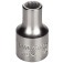 Soquete estriado 10 mm encaixe 1/2