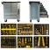 Carrinho para ferramentas com 7 gavetas e 258 ferramentas - Work Station