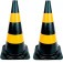 Kit 2 Cones para sinaliza��o 75 cm 2 faixas - RM-44