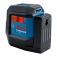 N�vel a laser 2 linhas 12 m com suporte girat�rio acoplado - GLL 12-22