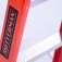 Escada de fibra de vidro 14 degraus 4,2 m modelo americana dupla - ESC14420