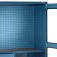 Arm�rio para ferramentas com 1 prateleira 5 gavetas e porta com visores em vidro - AM-1003
