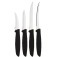 Jogo de facas com l�minas em a�o inox 8 pe�as - 7914355