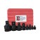 Kit de adaptadores para soquete de impacto com 8 pe�as