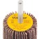 Roda de lixa 40 x 25 mm com haste gr�o 50 