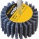 Roda de lixa 60 mm x 20 mm com haste gr�o 50
