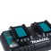 Carregador de baterias de l�tio duplo 14,4 e 18V - DC18RD  110V