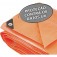 Lona refor�ada de polietileno laranja 8 m x 5 m