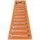 Jogo de chave combinada 6 a 22 mm a�o cromo van�dio com 10 pe�as - 44660210